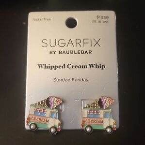 Sugarfix by BaubleBar - Sundae Funday Nickel Free Pierced Earrings - New